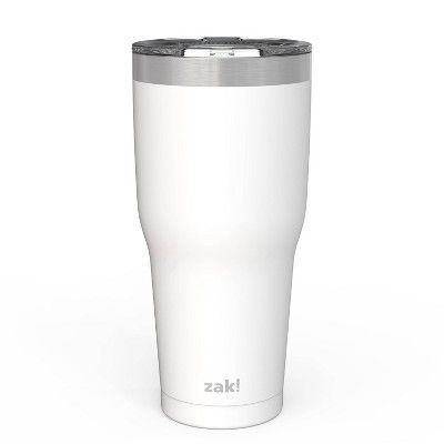 Zak! Designs 30oz Double Wall Stainless Steel Cascadia Tumbler with Contour Lid | Target