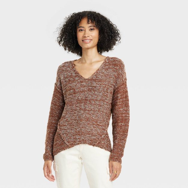 Women's V-Neck Pullover Sweater - Universal Thread™ | Target