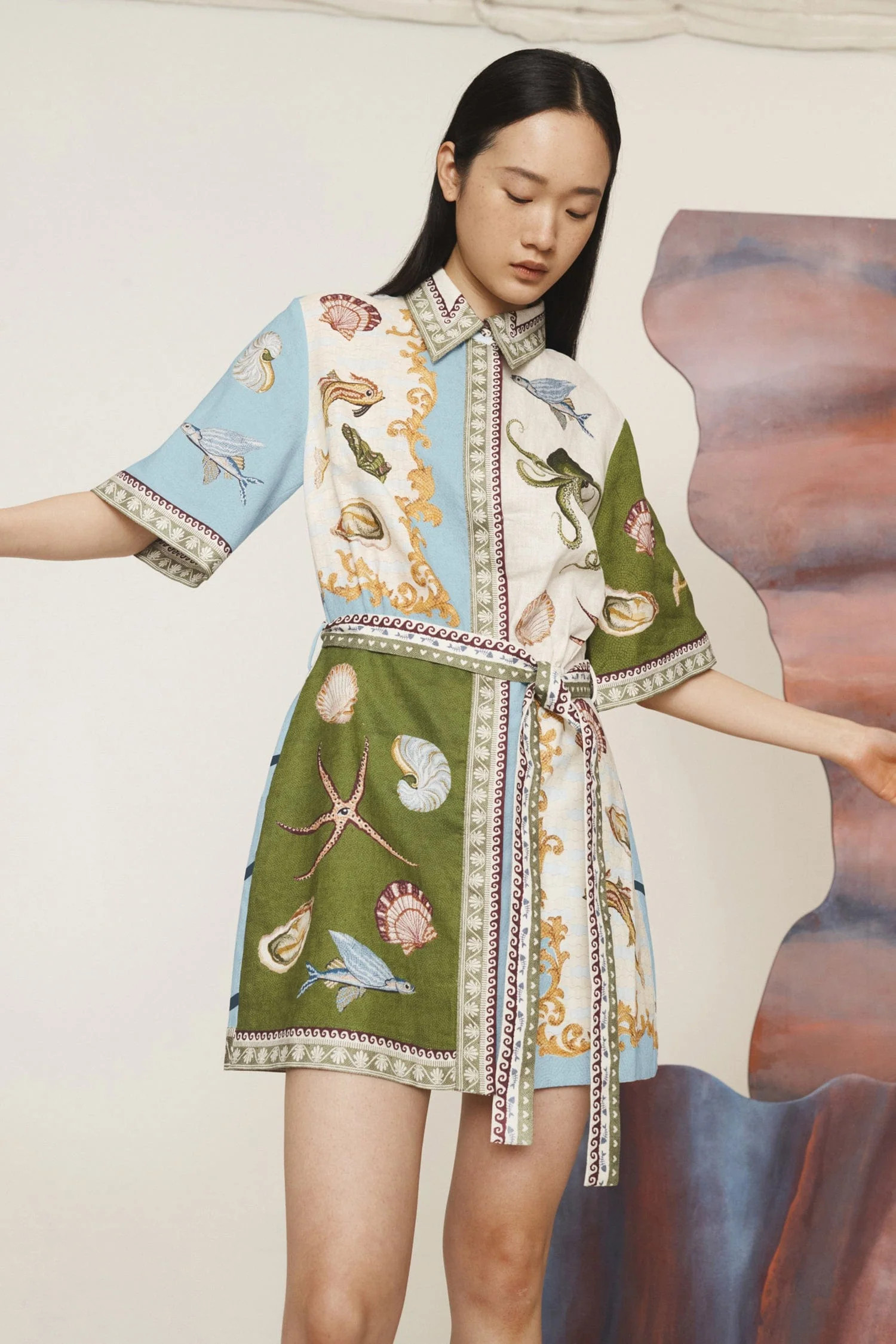 BATH HOUSE MINI DRESS | Alemais (AU, US, UK)