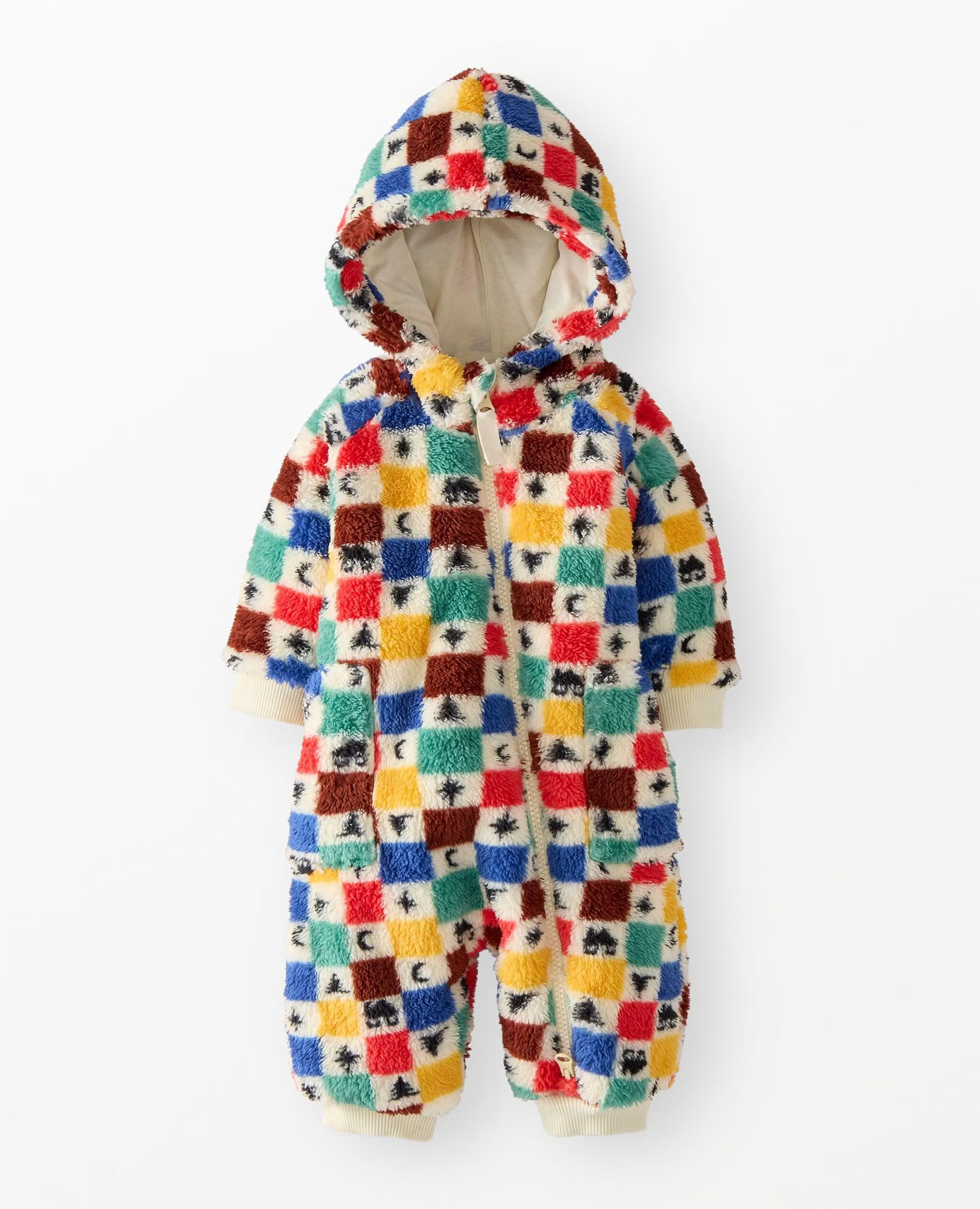 Baby Holiday Marshmallow Fleece Romper | Hanna Andersson