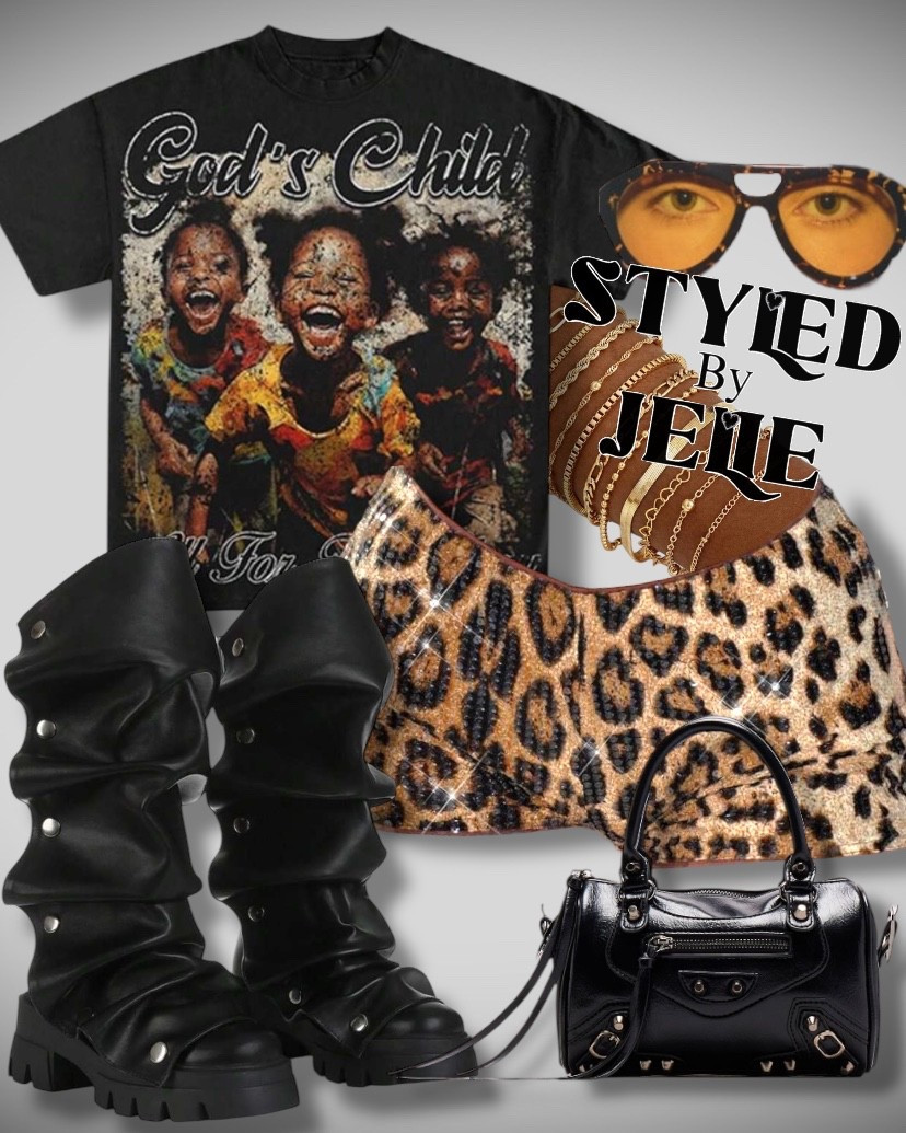 Black boots & cheetah shorts outfit idea🌟

#LTKStyleTip #LTKFindsUnder100 #LTKFindsUnder50