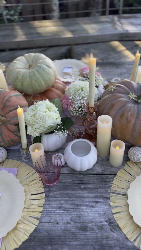 The most beautiful fall tablescape 🍂✨🍁

#LTKwedding #LTKSeasonal #LTKHolidaySale