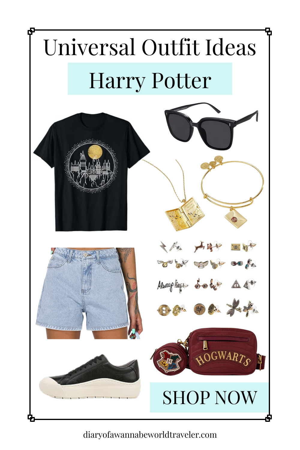 This Harry Potter outfit is a magical choice for your next Universal Studios adventure ⚡️ From exploring Diagon Alley to sipping Butterbeer in Hogsmeade, this look brings just the right amount of wizarding world charm to your park day. Perfect for any Potter fan who wants to keep things comfy and spellbinding all day long!

#UniversalStudios #HarryPotterWorld #DiagonAlley #Hogsmeade #WizardingWorld #HarryPotterOutfit #UniversalOrlando #ThemeParkStyle 

 #LTKStyleTip #LTKTravel