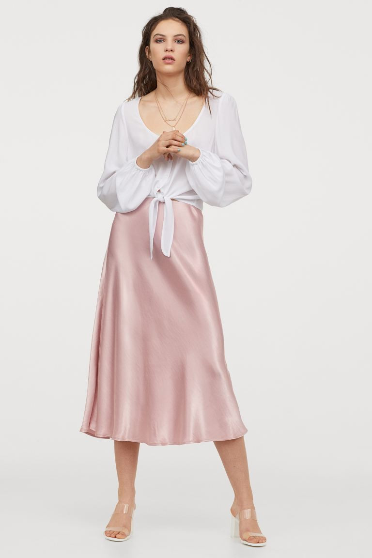 Satin Skirt | H&M (US + CA)