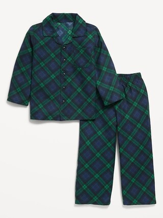 Unisex Flannel Pajama Set for Toddler | Old Navy (US)