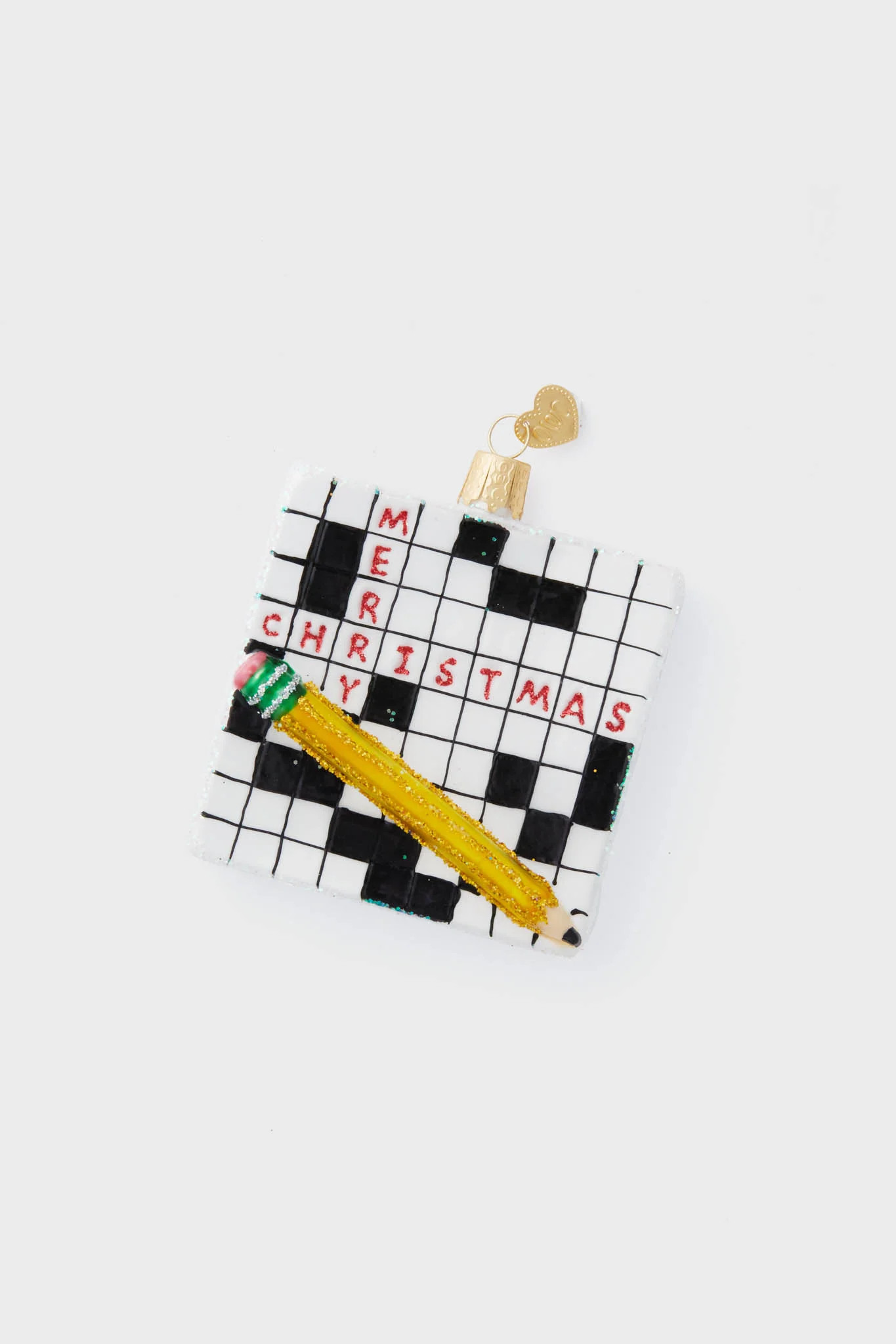 Crossword Puzzle Ornament | Tuckernuck (US)