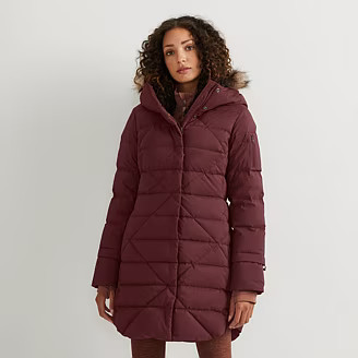Women's Sun Valley Frost Down Hooded Parka | Eddie Bauer - US