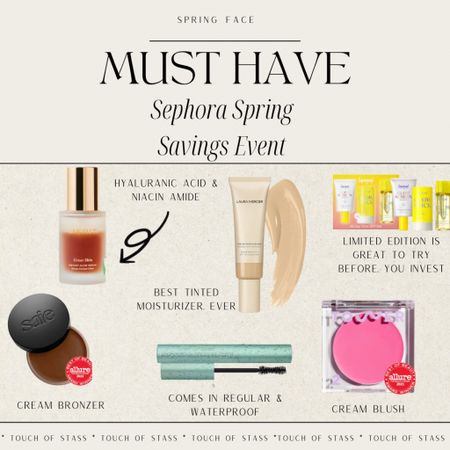 Sephora’s Spring Savings Event is here! 

For a clean fresh look I have pulled a quick 5 minute (or less) look  

#LTKxSephora #LTKover40 #LTKsalealert