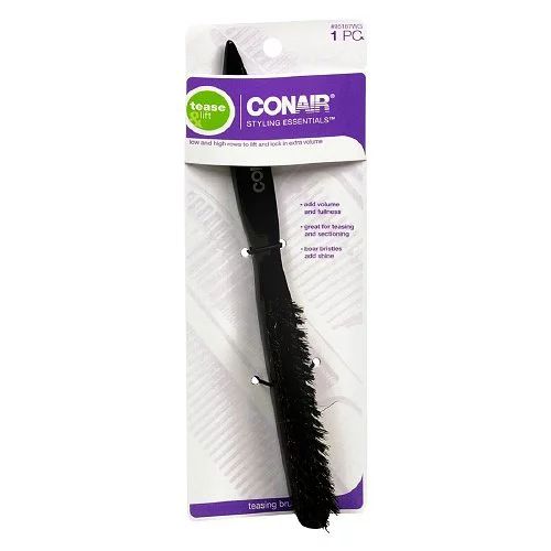 Conair Slim Teasing Hair Brush, Mixed Boar Bristle | Walmart (US)