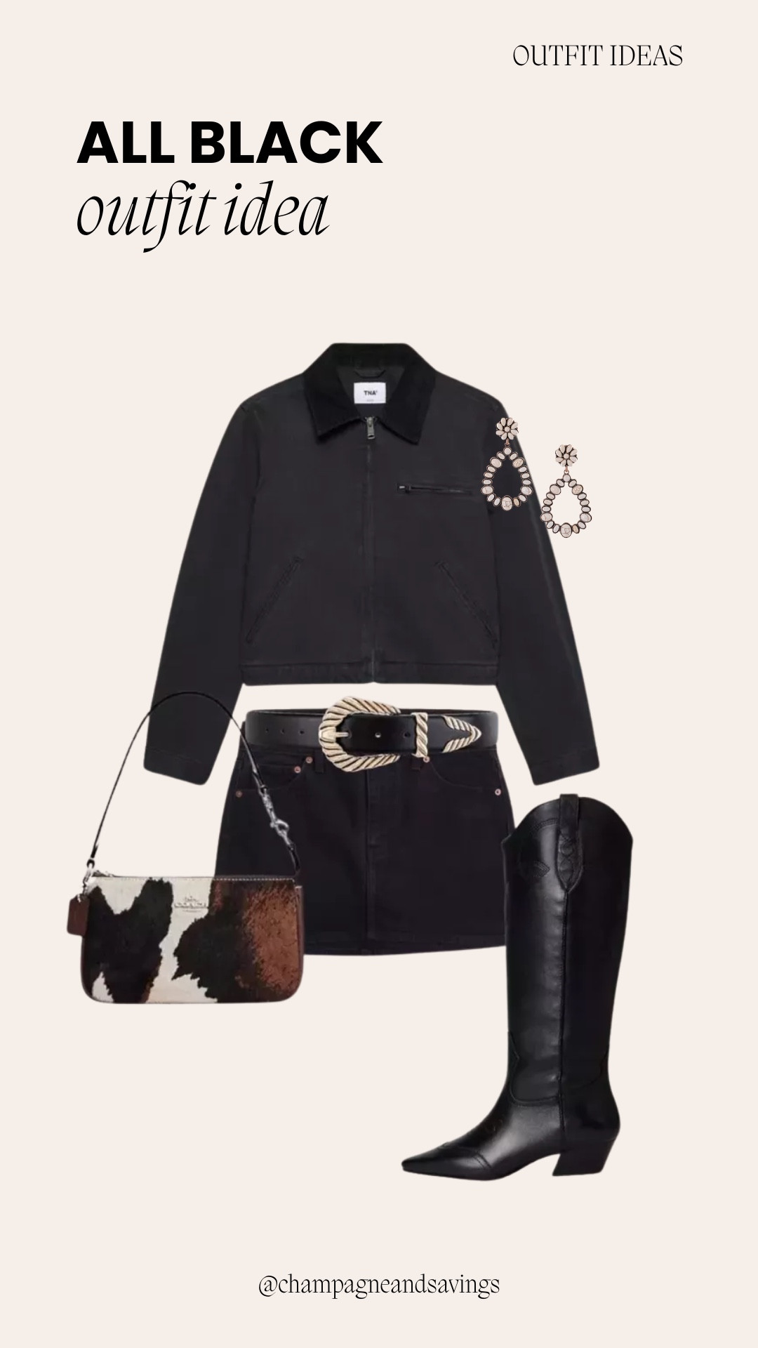 All black outfitts

#LTKootd