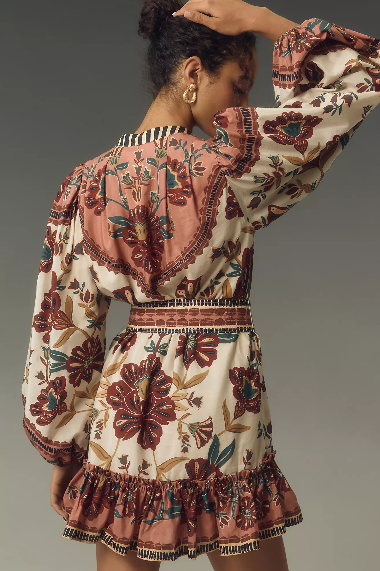 Farm Rio Riad Mini Dress | Anthropologie (US)