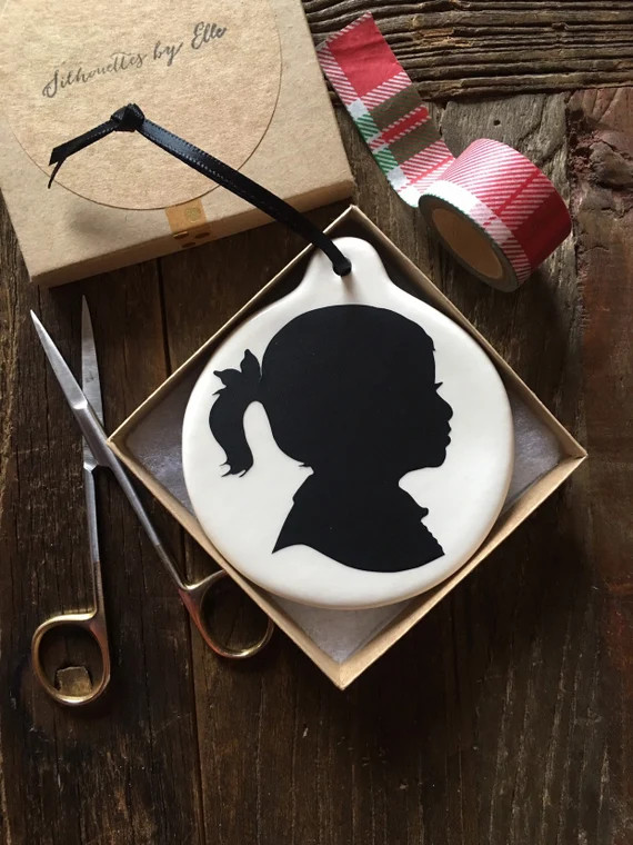 Custom Hand Cut Keepsake Ornament, Personalized Ornament, Custom Keepsake Ornament | Etsy (US)