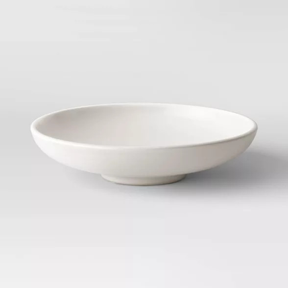 2" x 11" Ceramic Bowl Ivory - Threshold™ | Target