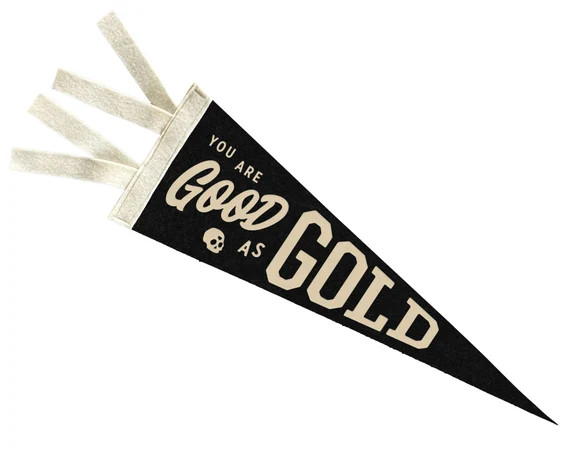 Vintage Affirmation Flag  Handmade Felt Pennant  Unique Gift - Etsy Canada | Etsy (CAD)