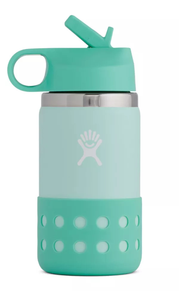 Hydro Flask 12 oz. Kids' Wide Mouth Bottle with Straw Lid and Boot | Dick's Sporting Goods