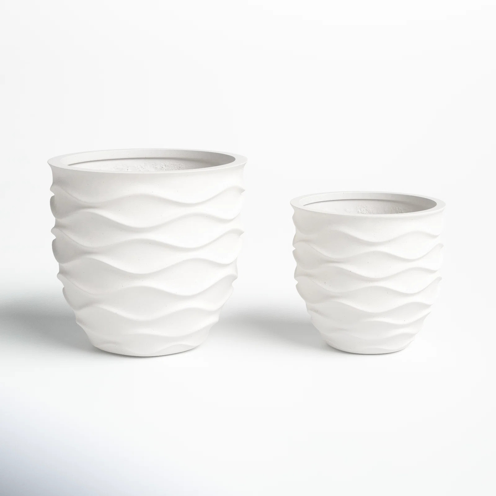 Joss & Main Gabby 2-Piece Magnesium Oxide Pot Planter Set & Reviews | Wayfair | Wayfair North America