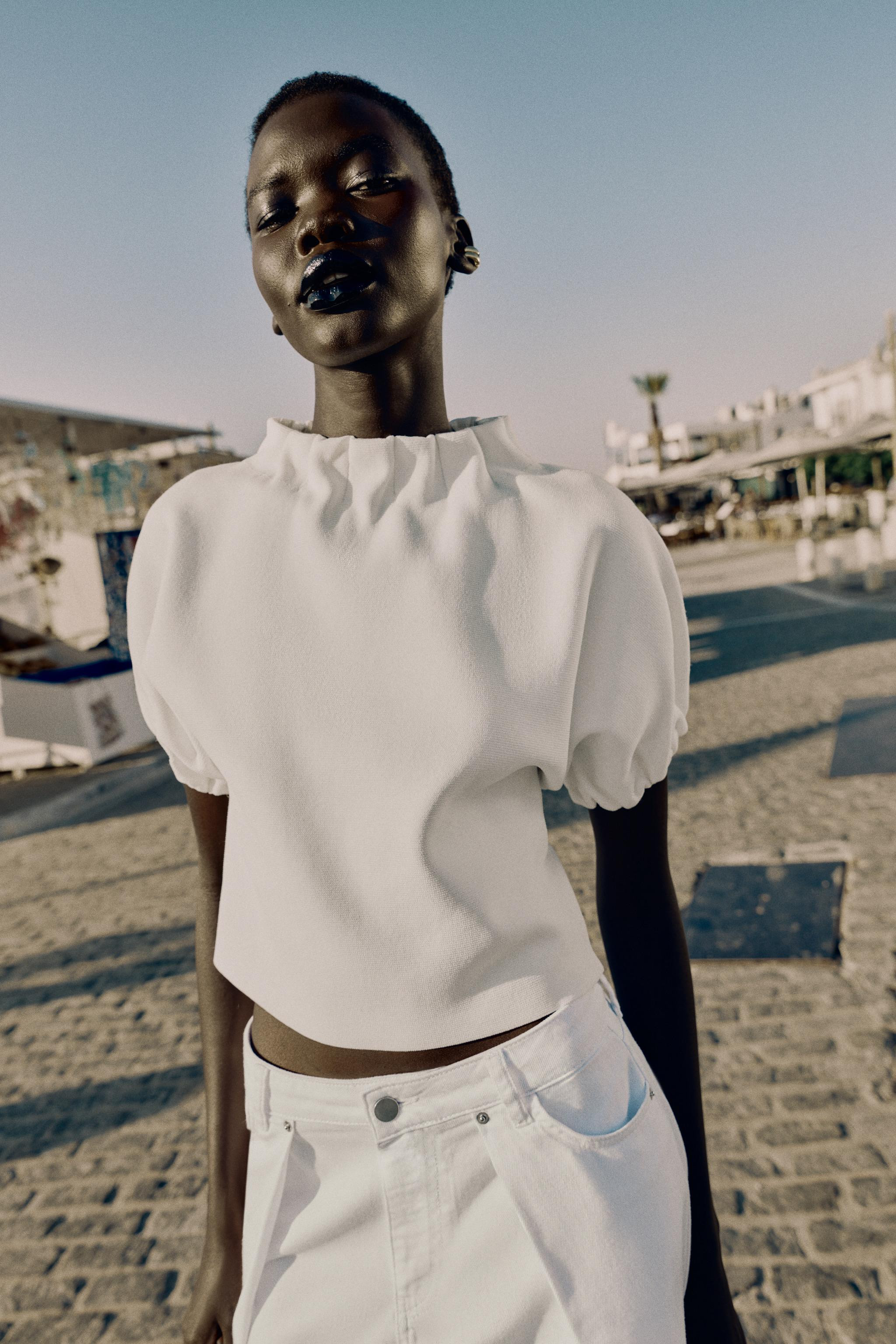 RUCHED KNIT TOP | Zara US