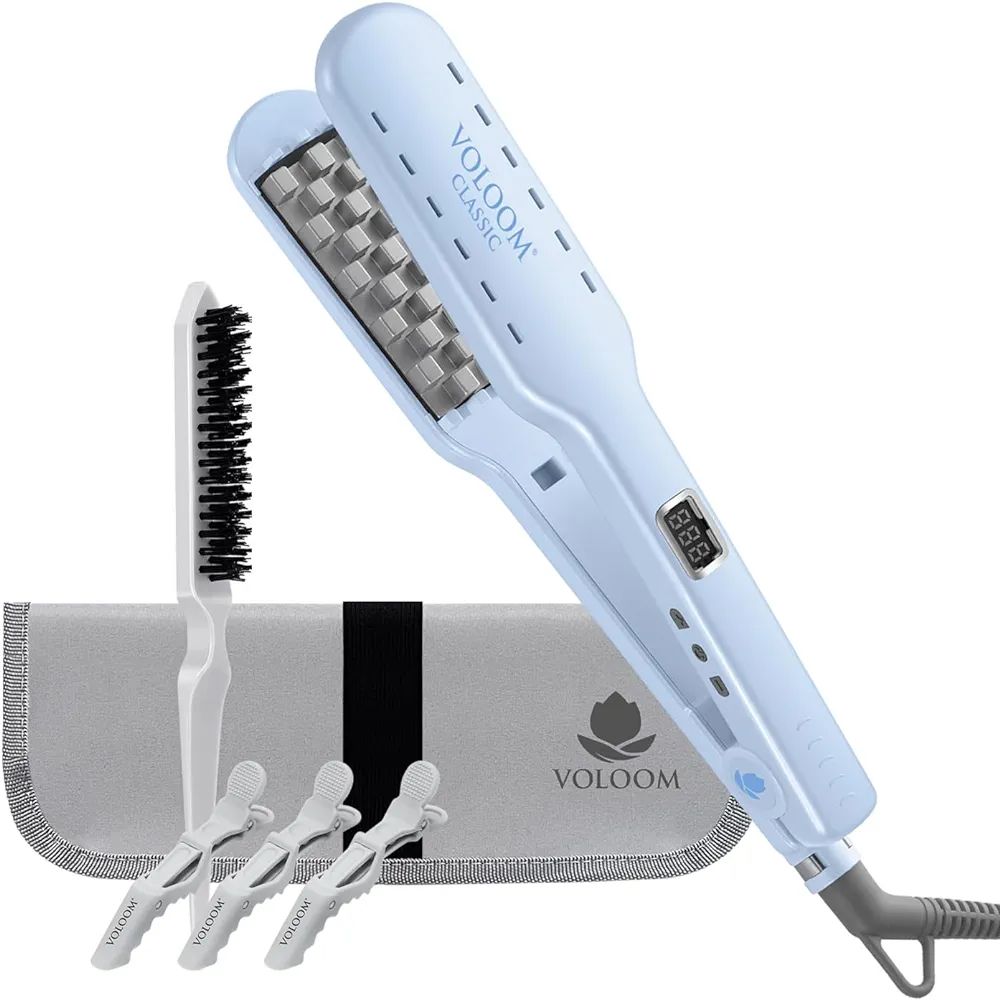 Voloom Classic 1-½” Inch Professional Volumizing Ceramic Hair Iron | for Thicker Hair or Large... | Amazon (US)