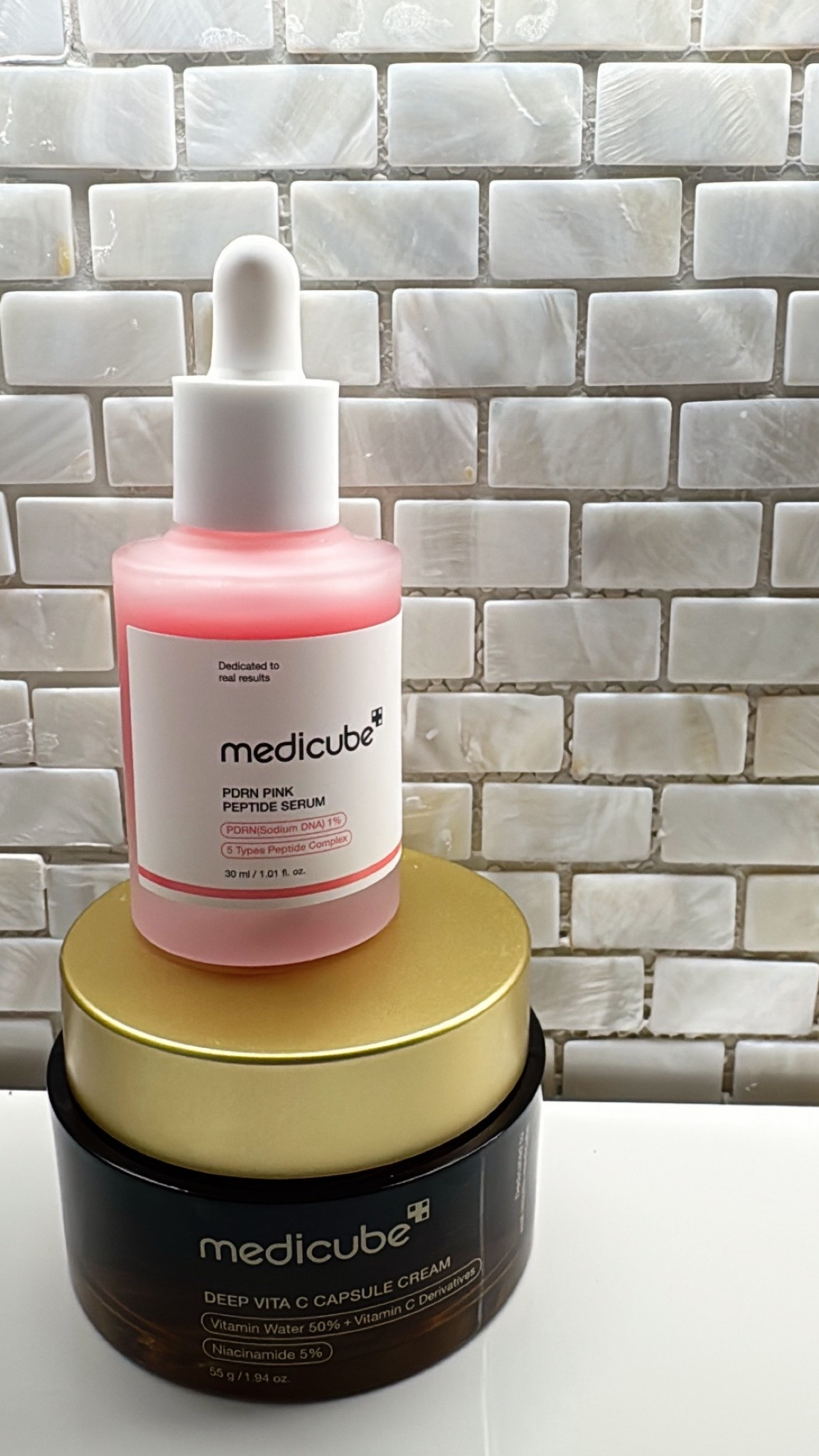 PSA: It’s the last day of Prime Day, and these two Medicube gems are on sale!!

Just tried them last night and my skin already looks like I used one of my Biodance face masks (but I didn’t!). Pores? Smaller. Texture? Smooth. Glow? On.

PDRN Pink Peptide Serum: Targets skin repair + elasticity with Sodium DNA + 5 types of peptides. Feels like a reset in a bottle.
🌶️Spicy Sidebar: There is a vegan version for those uninterested in the Salmon PDRN. 

Deep Vita C Capsule Cream: Bursting with Vitamin C derivatives, 50% vitamin water, and niacinamide—this cream melts in and brightens like magic. I used two capsules based on my skin texture & just WOW. 

Snag them while the deals are still live 🔥 #PrimeDayFinds #PrimeDay #beauty #skincare #LTKSkincare #GlassSkinGlow


#LTKBeauty #LTKSaleAlert #LTKFindsUnder50