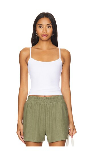 Donya Tank Top in White | Revolve Clothing (Global)