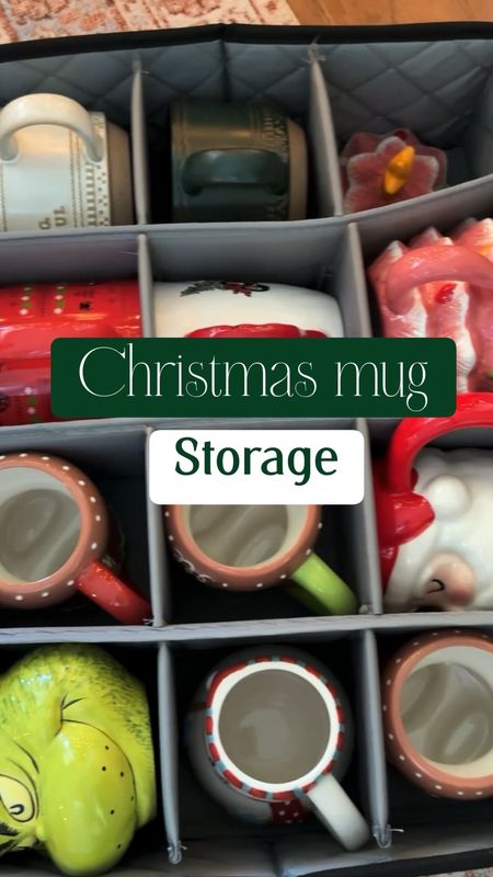 CHRISTMAS STORAGE SOLUTIONS

Keep your mugs together safe in one place. No more random boxes with mugs wrapped in paper towels or bubble wrap - this #1 best selling box for mugs and cups is a game changer!  

Box is sturdy and  holds 12 mugs or cups - also comes in cream color and has a slot for labeling.  Easy to transport and perfect if you’re moving too.

This is a new Christmas storage addition for me this year - and I only wish I got it sooner! I love it so much I already ordered another one for other holiday mugs. 

Mug storage | holiday mug storage | home organization | storage containers | storage box | containers for organizing 

#ltkfindsunder50 #ltksalealert #ltkseasonal 


#LTKhome #LTKVideo #LTKHoliday