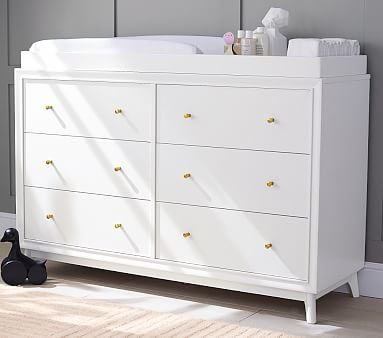 Sloan Extra Wide Dresser & Topper | Pottery Barn Kids