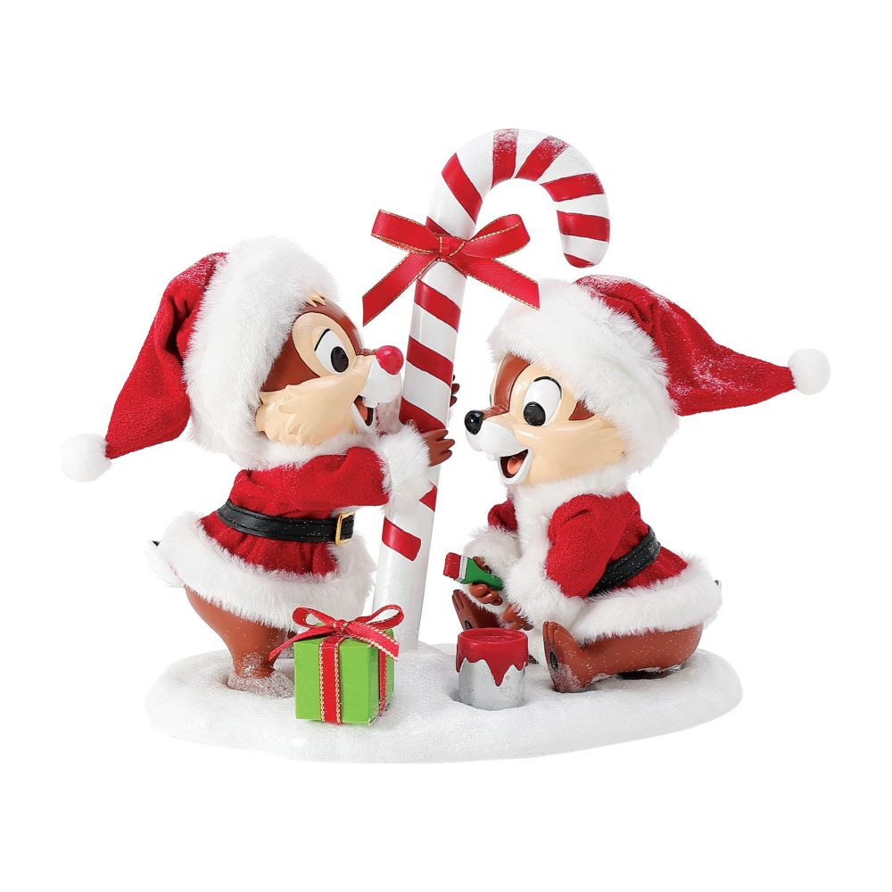 Chip 'n Dale ''Two Sweet'' Holiday Figure by Department 56 Possible Dreams | Disney Store | Disney Store