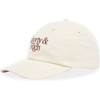 Sporty & Rich Men's Bardot Cap in Cream/Brown | END. Clothing | End Clothing (US & RoW)