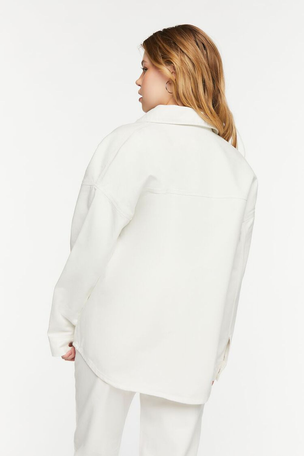 Recycled Cotton Denim Shacket | Forever 21 (US)