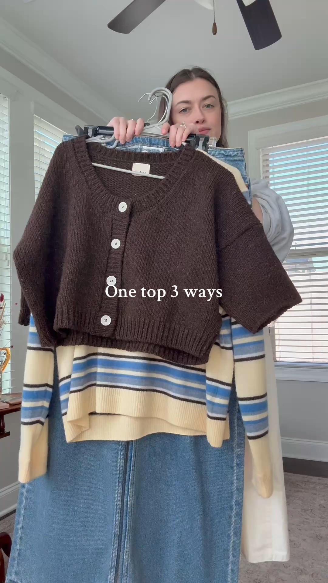 1 shirt styled 3 ways

#LTKSeasonal #LTKStyleTip #LTKxMadewell
