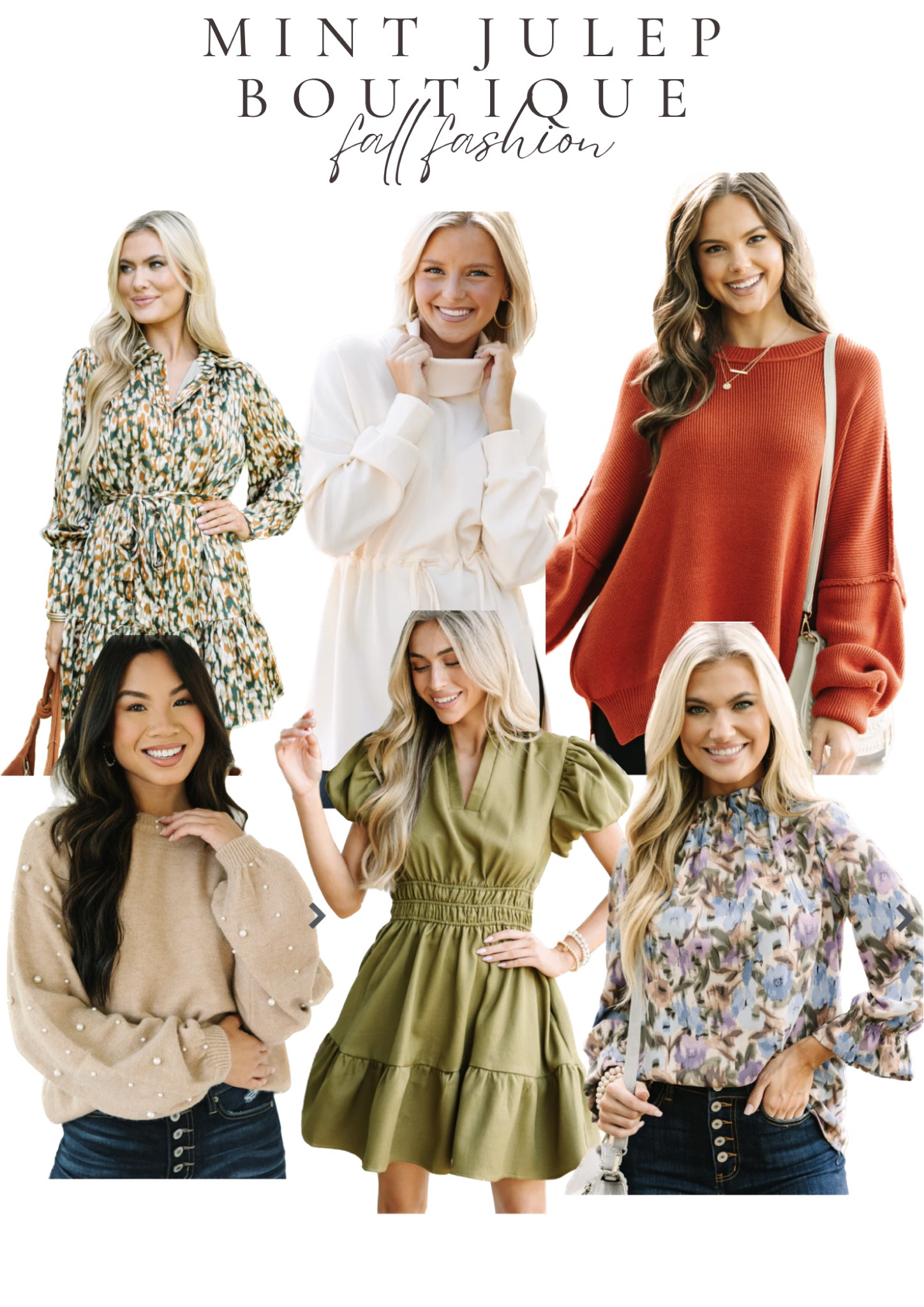 New fall arrivals perfect for this upcoming cold weather 🍁🍂

These are some of my favorite picks, grab them with the link below before they sell out 👇🏻

#falloutfits #fallfashion #fallasthetic #mintjulepboutique #fallsweater 

#LTKstyletip #LTKSeasonal