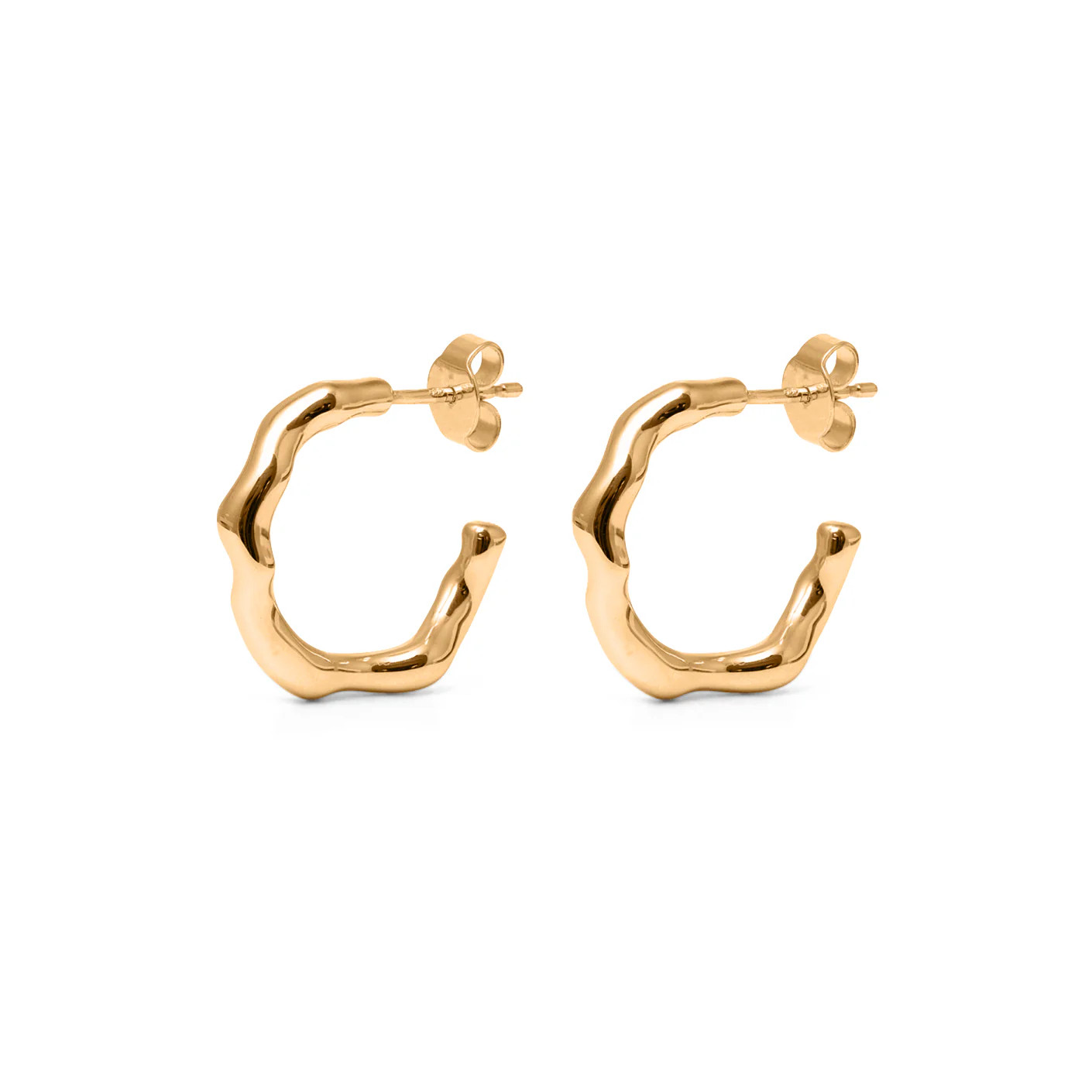 L'Or Liquide Ear Hoops | Stilnest (Intl)