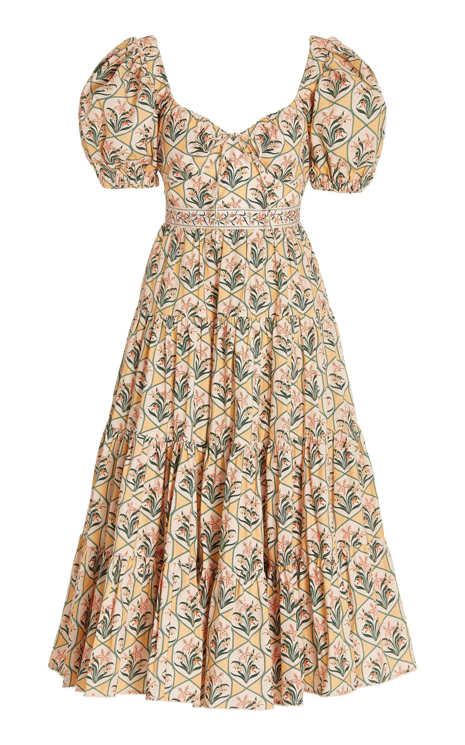 Palmera Cotton Midi Dress | Moda Operandi (Global)