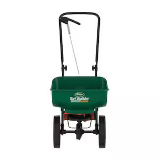 Scotts Turf Builder EdgeGuard Mini, 5,000 sq. ft. Broadcast Spreader for Seed, Fertilizer, and Ic... | The Home Depot