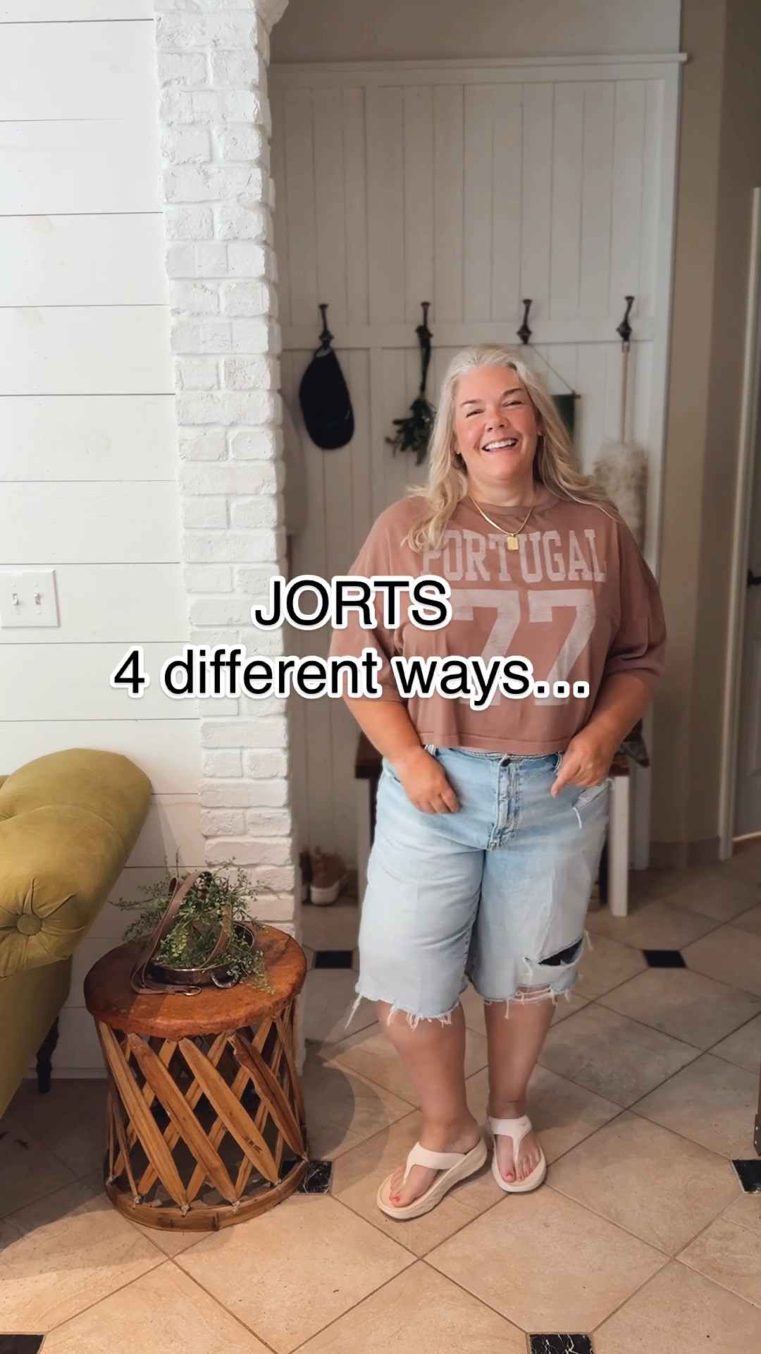 Jorts are here for Summer and here are 4 ways to wear them!! #jorts #jeanshorts #summeroutfits

#LTKSeasonal #LTKMidsize #LTKOver40