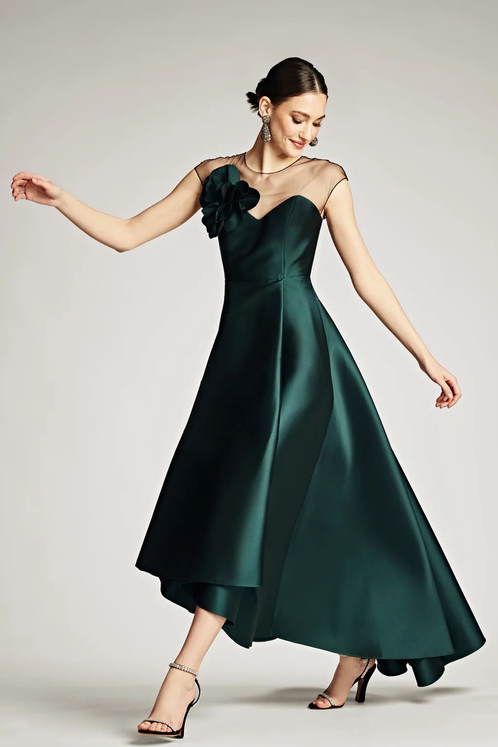 Blakely Gown - Forest Green | Sachin and Babi