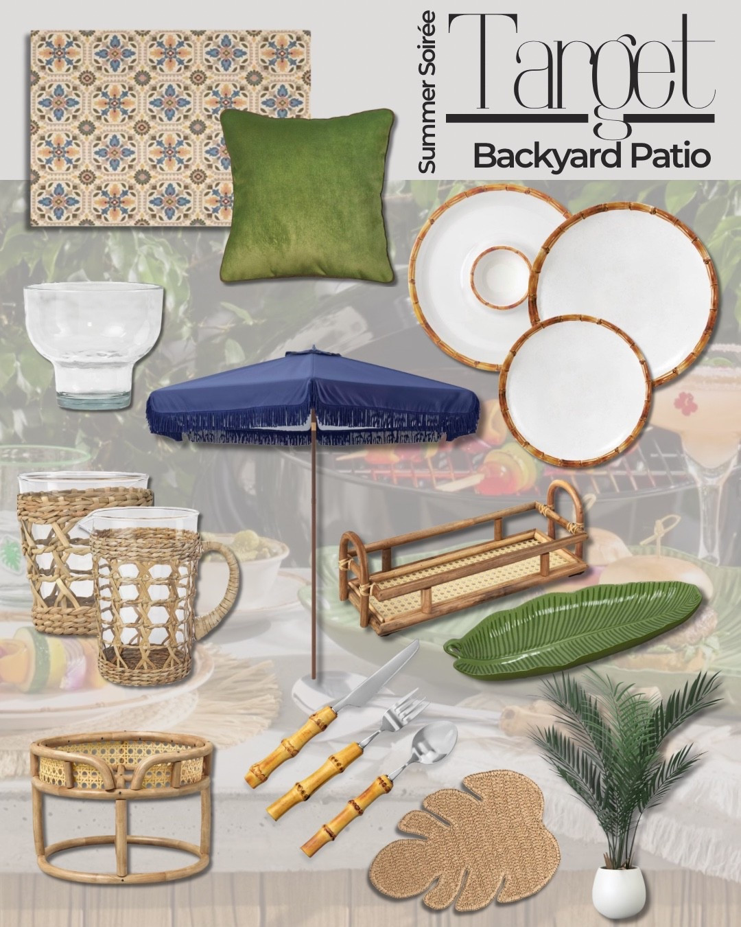 Targets summertime looks are everything you’ve dreamed of. I’m absolutely loving the country meets coastal vibes. Linked everything you see plus more for you to shop and give your home the refresh it deserves. @Target  

#homerefresh #decor #targethome #target #patiodecor #outdoorrefresh #outdoordecor

#LTKHome #LTKSeasonal