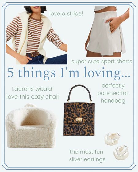 5 things I’m loving right now 🤎 follow along for more fun finds on ashley_brooke
