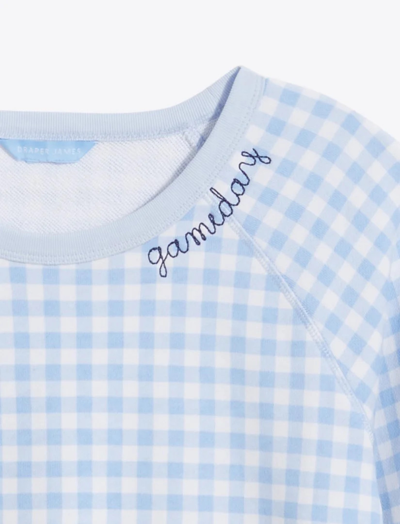 Gameday Embroidered Natalie Sweatshirt | Draper James (US)