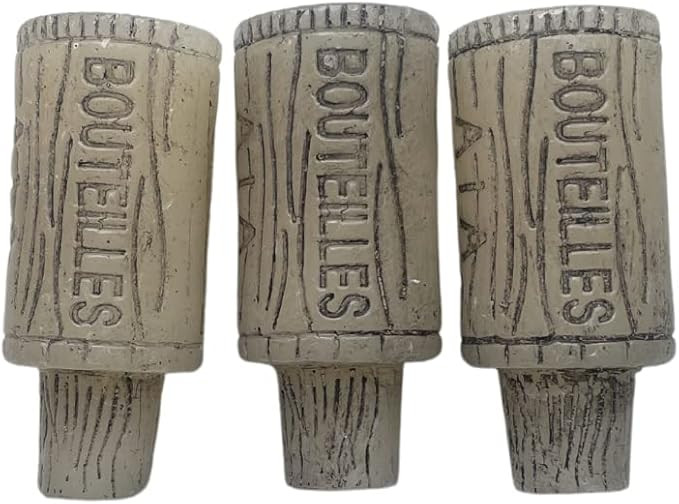 Wine Bottle Cork Candle - Set of 3 Wine Bottle Topper Candles | Amazon (CA)