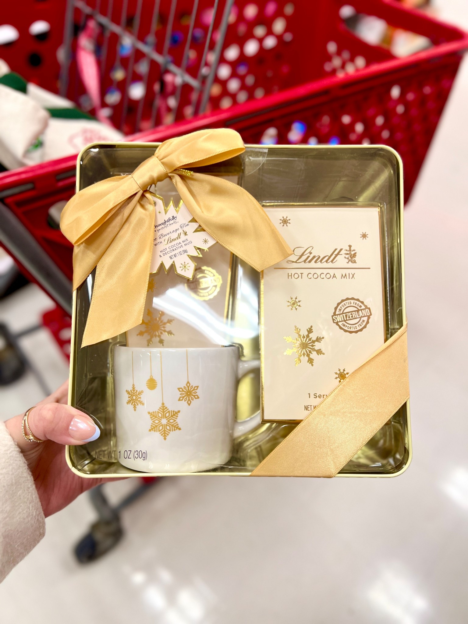 MODERN GOURMET FOODS Seasonal Christmas Hot Beverage Tin with Lindt - 1oz

#LTKHoliday #LTKFindsUnder50 #LTKGiftGuide