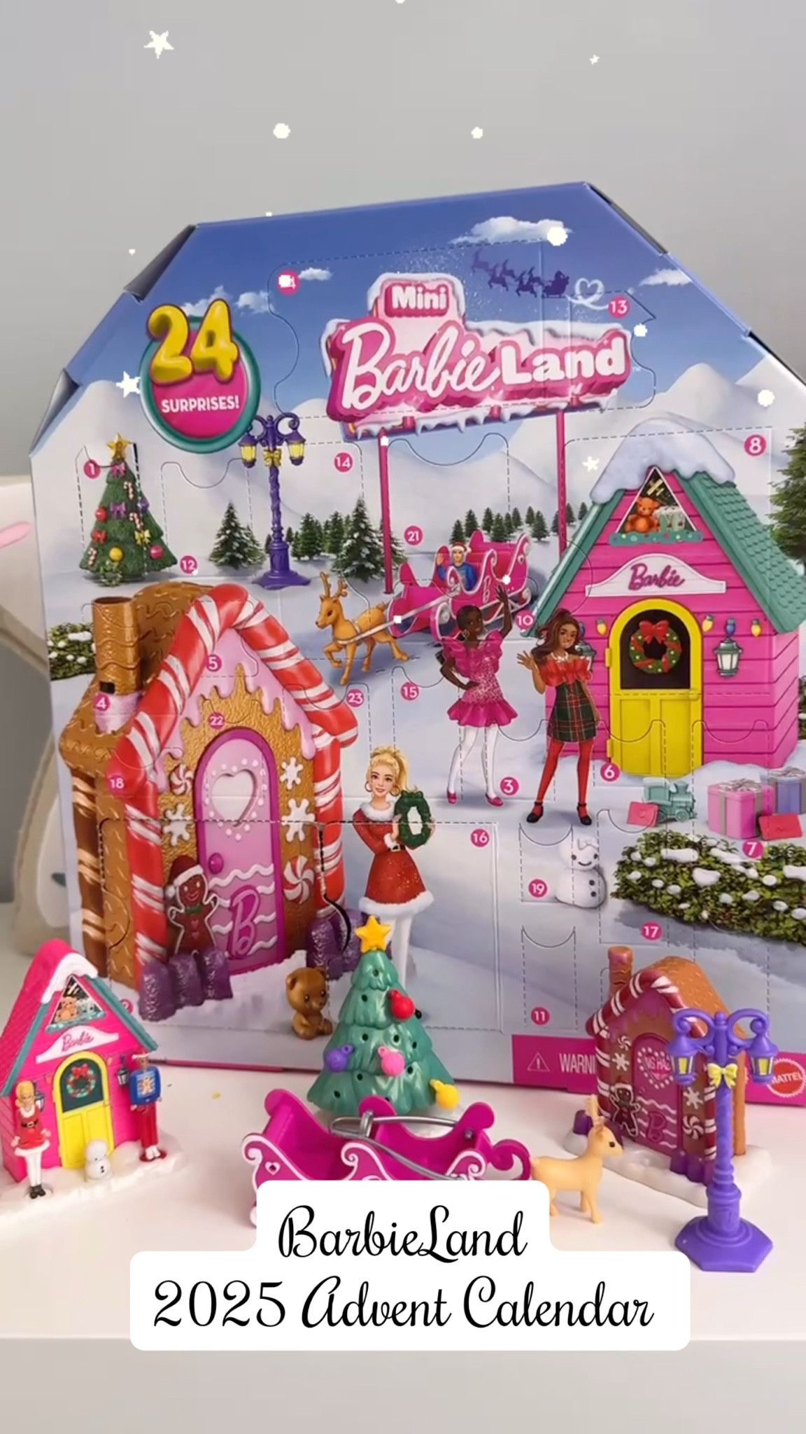 Dream house vibes all month long! This mini Barbieland advent calendar is the sweetest way to countdown—tiny surprises, big smiles!

#LTKHoliday #LTKKids #LTKGiftGuide