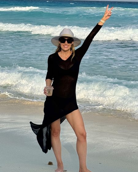 🖤 Swimsuit Cover Up 🖤 Now 30% off!!!!

This cover up comes in two color options and I absolutely love it and own both: black and beige shimmer  

I splurged on a Vetchy swimsuit and it is worth every penny. The top feels like it was made for me, it fits so well. 🔥

#everypiecefits

Swimsuit
Swimwear 
Cover up
Swimmies
Panama hat
Fedora 
Beach hat 
Summer outfit
Summer style
Spring 

#LTKswim #LTKtravel #LTKSeasonal