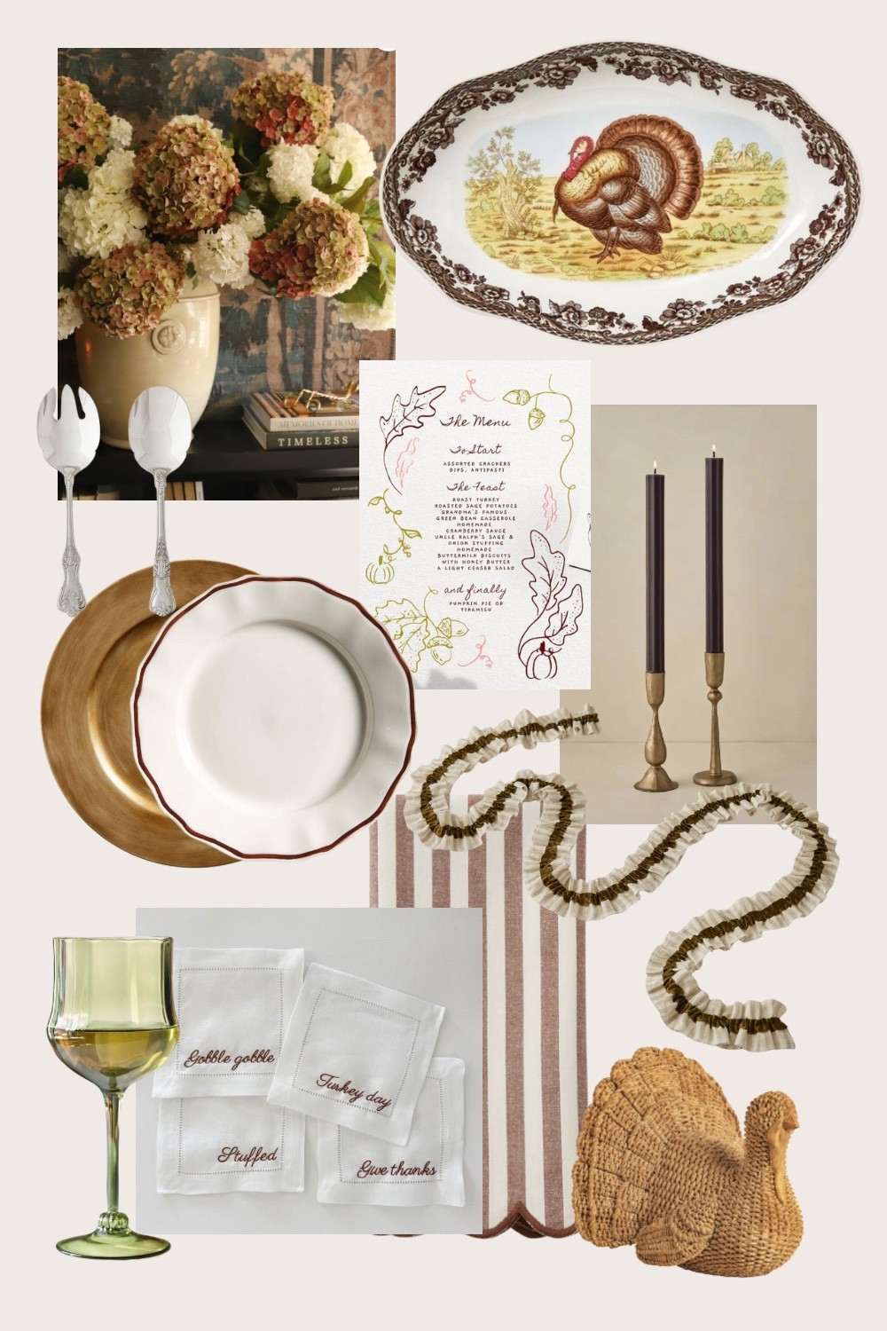 Thanksgiving Tablescape Inspo

#thanksgivingdecor #thanksgivingtable #tablescapes #holiday decor #hostingessentials 