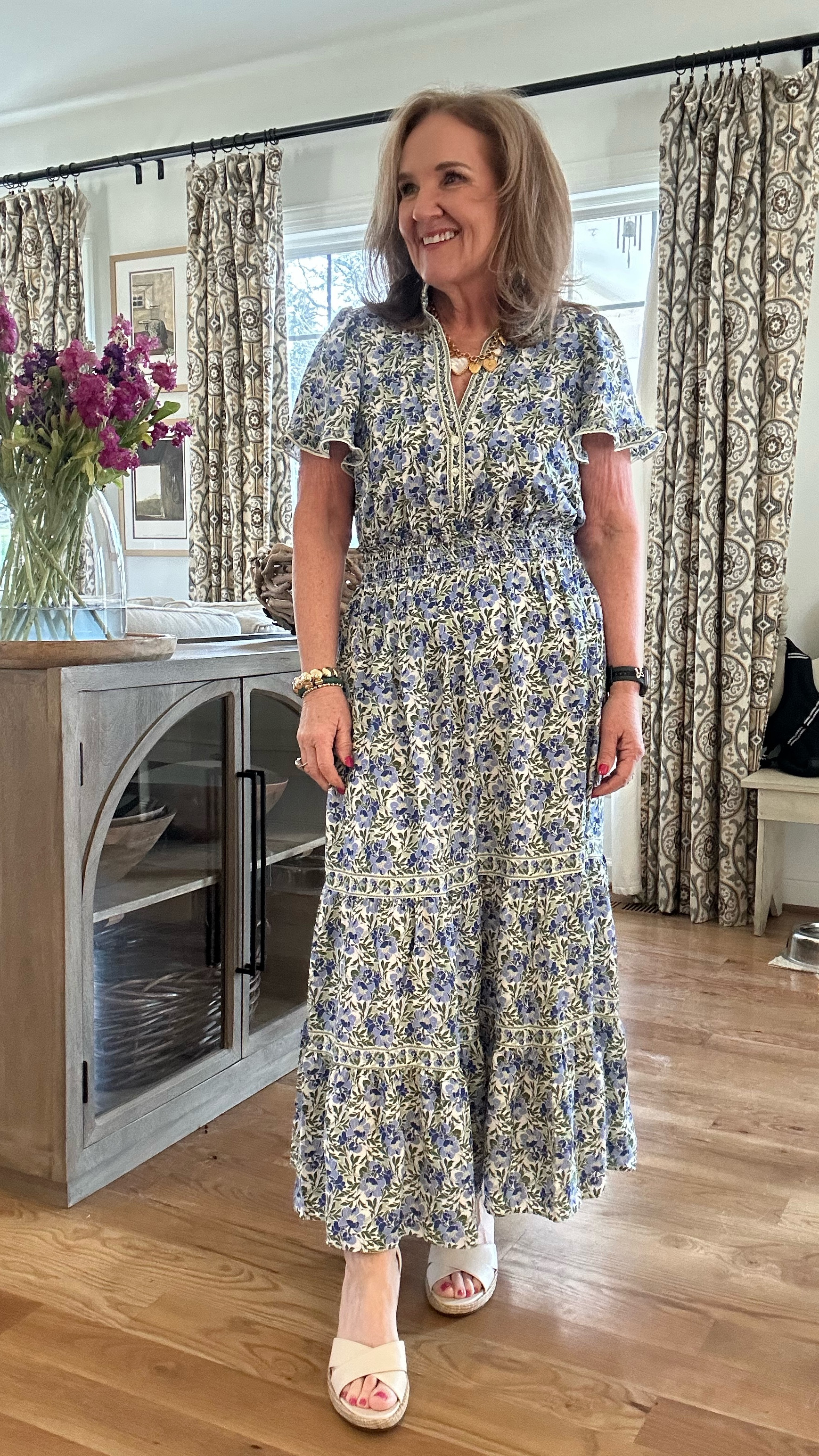 Wearing a medium 
Eby bra 15% off code nanettefs15

Vacation dress resort, dress baby shower dress rehearsal dinner dress wedding guest dress Nordstrom rack

#LTKWedding #LTKOver40 #LTKFindsUnder50