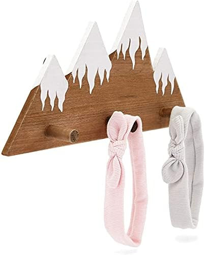 Woodland Nursery Decor Coat Rack with 3 Hooks (13.4 x 2 x 6.7 Inches) | Amazon (US)