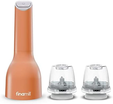 FinaMill – Award Winning Battery Pepper Mill & Spice Grinder in One, Adjustable Coarseness, Cer... | Amazon (US)