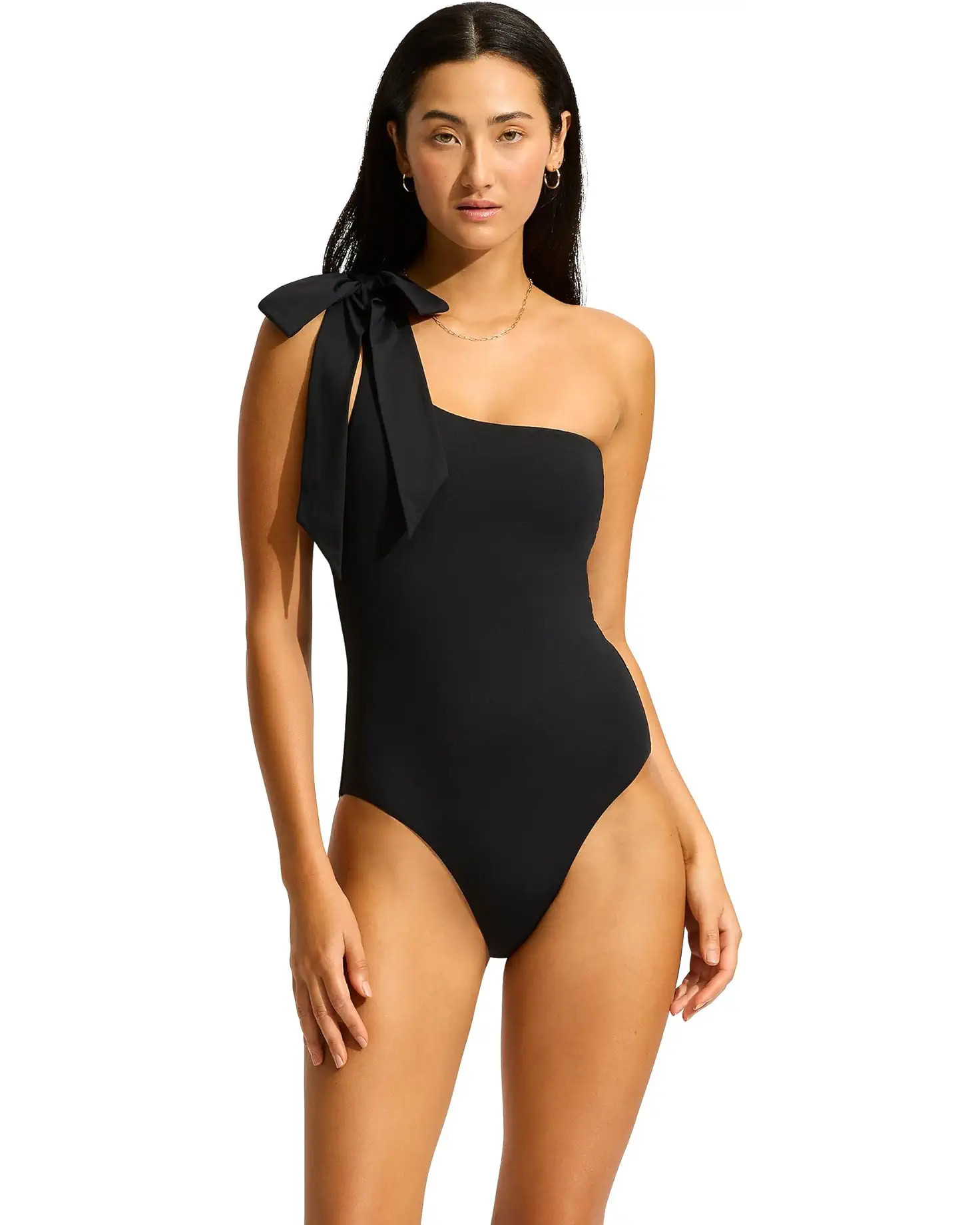 Beau One-Shoulder One-Piece | Zappos