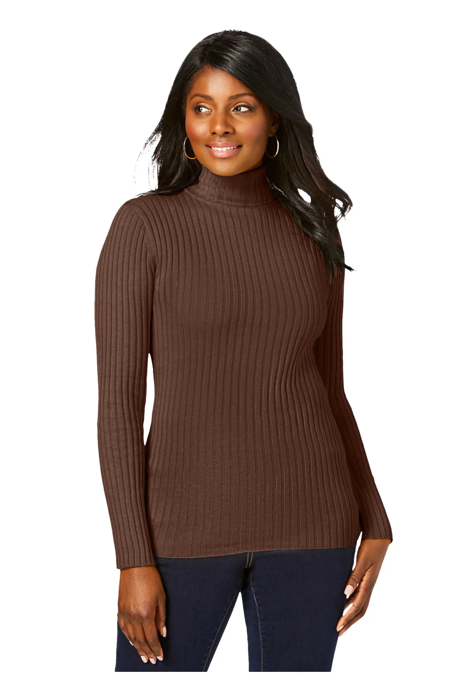 Ribbed Cotton Turtleneck Sweater | Nordstrom