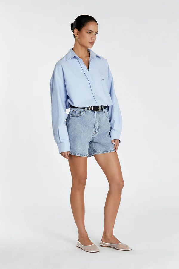 PIPER BLUE DENIM SHORT | DISSH